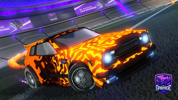 A Rocket League car design from hz_CorzY