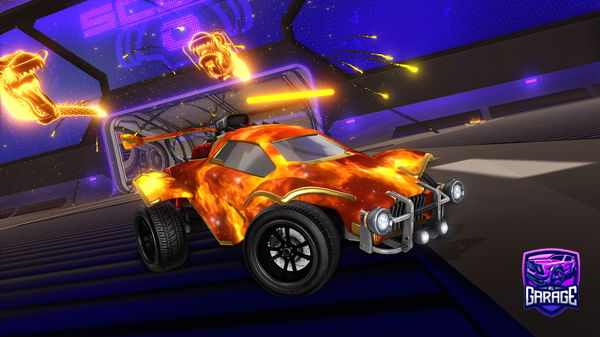 A Rocket League car design from K1llerRL