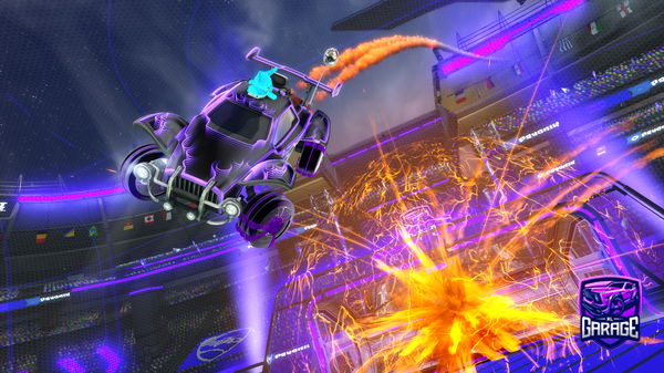 A Rocket League car design from DEADSHOT9444