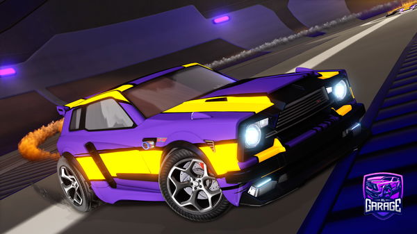 A Rocket League car design from IMJ869