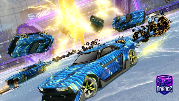 A Rocket League car design from MAVRIKO