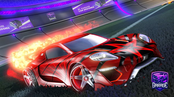 A Rocket League car design from instanthit