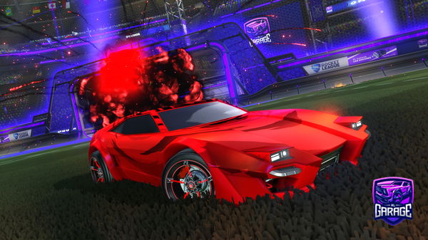 A Rocket League car design from Wotblaise