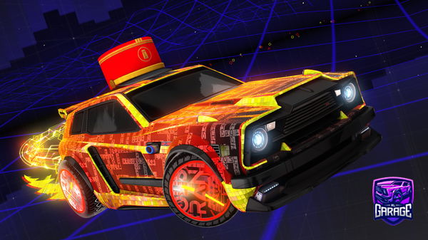 A Rocket League car design from YS-AeroAlpha