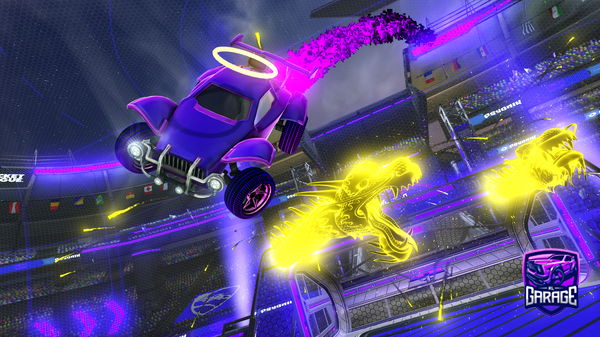 A Rocket League car design from BillyTheGoat688