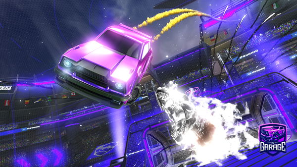 A Rocket League car design from bubba_da_boi