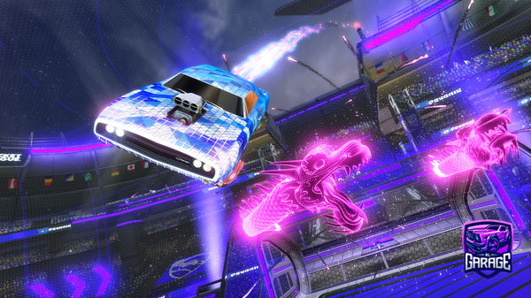 A Rocket League car design from Tappas_Elias