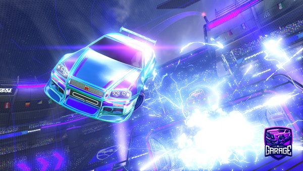 A Rocket League car design from Cobalt2D