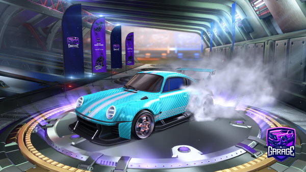 A Rocket League car design from Lumix498