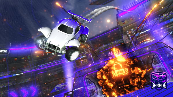 A Rocket League car design from L3onix1024