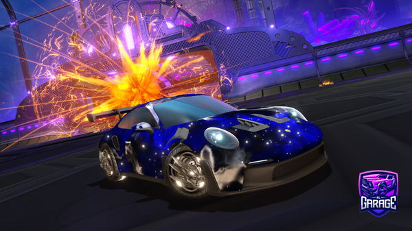 A Rocket League car design from Fgsamuraixl682