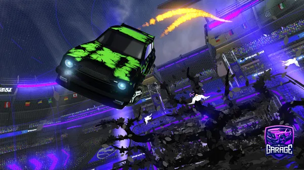 A Rocket League car design from Matfoss