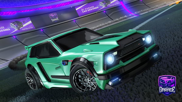 A Rocket League car design from Nono_PassTek