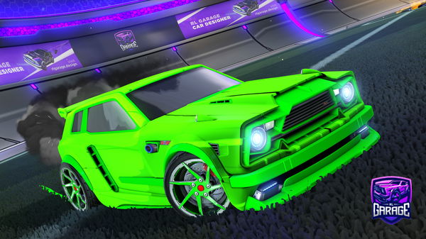A Rocket League car design from Fire_jarda8