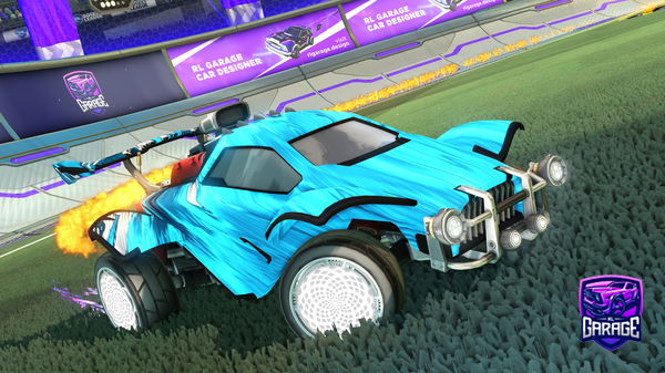 A Rocket League car design from Jeff3358