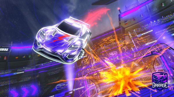 A Rocket League car design from TheGrapeBambeano