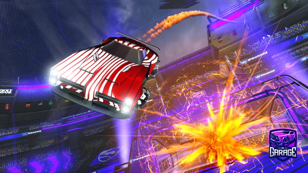 A Rocket League car design from Johannes20000