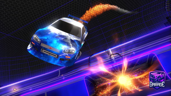 A Rocket League car design from wellswells