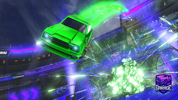 A Rocket League car design from ZezocaTuga