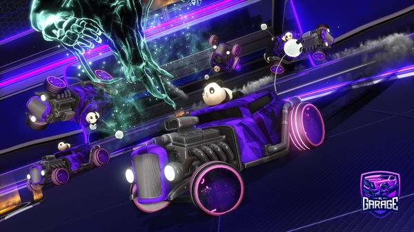 A Rocket League car design from AstroJade