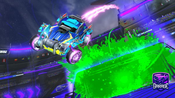 A Rocket League car design from zurig-recu