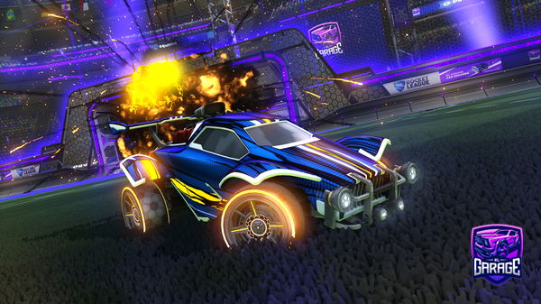 A Rocket League car design from xproteusx05