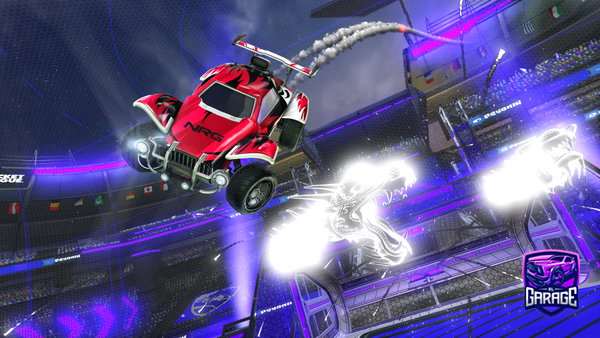 A Rocket League car design from DinoYulker99