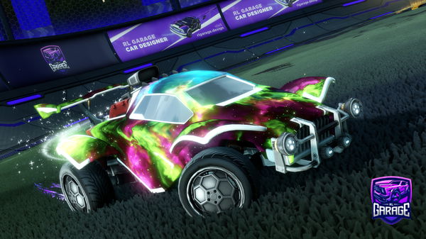 A Rocket League car design from sunsetblizzard