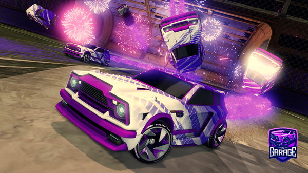 A Rocket League car design from refuise