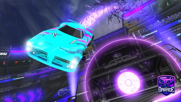 A Rocket League car design from Mohammed-_-_-