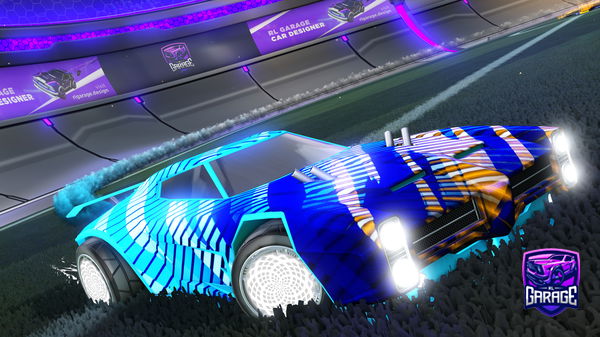 A Rocket League car design from RedundandFob02