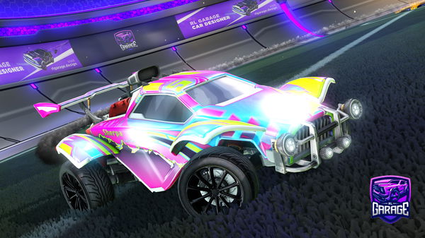 A Rocket League car design from I8_Wafflez