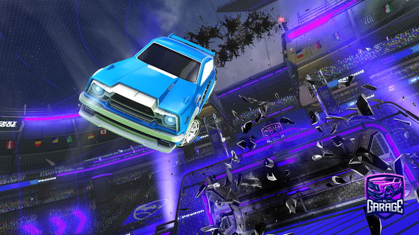 A Rocket League car design from Vxtal1tyRL