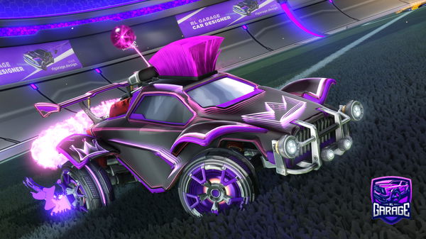 A Rocket League car design from Saucy_Sausage