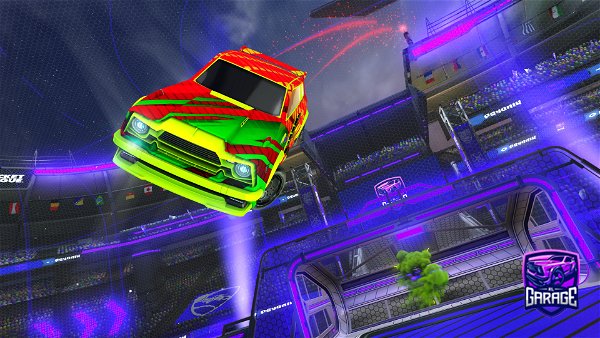 A Rocket League car design from XCALLABERS