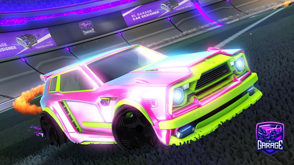 A Rocket League car design from Apex_Shredder3