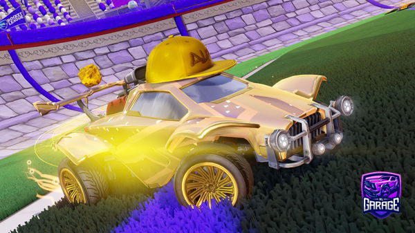 A Rocket League car design from OversizedPug