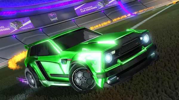 A Rocket League car design from LND_Salami_RL