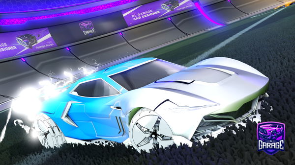 A Rocket League car design from Diablo_D6