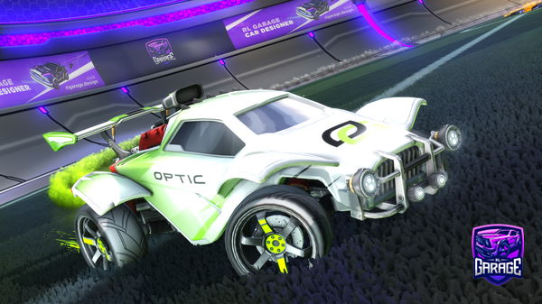A Rocket League car design from BajanAmerican_YT