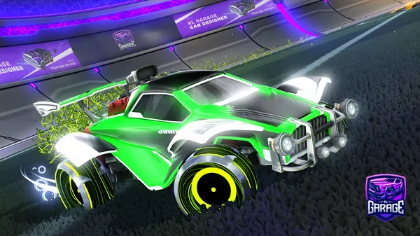A Rocket League car design from Muddy_bud