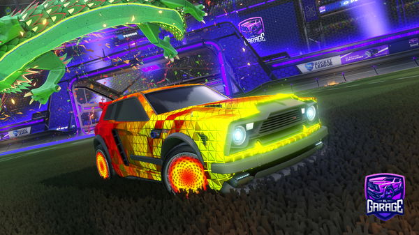 A Rocket League car design from HyperMax-Games