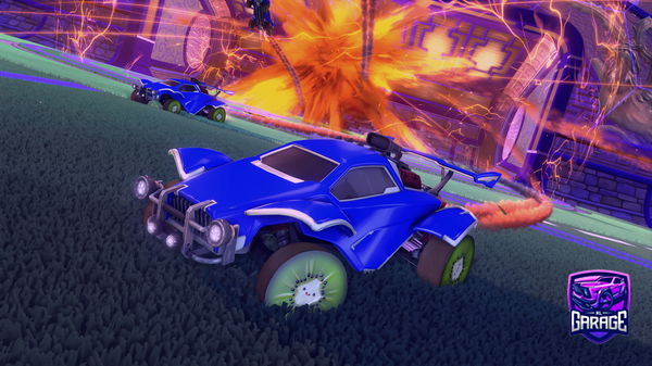 A Rocket League car design from Lehhboss