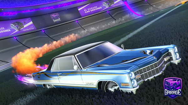 A Rocket League car design from Poweredplayer