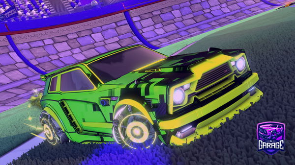 A Rocket League car design from tratroy