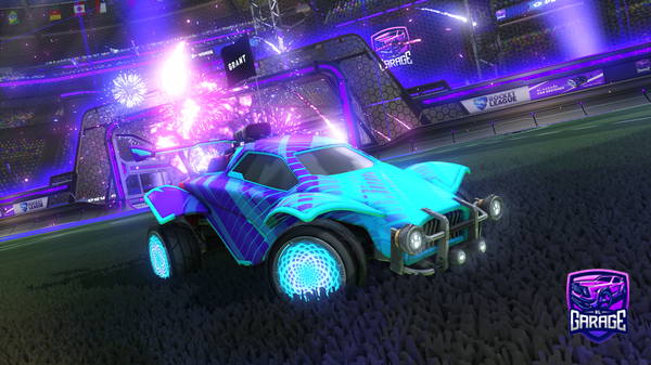 A Rocket League car design from 2200xxxx