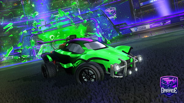 A Rocket League car design from BarkingLilly