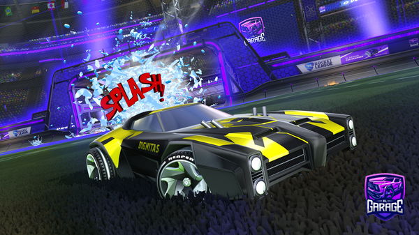 A Rocket League car design from Nexus_Astro-_-