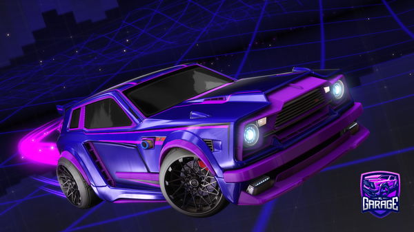 A Rocket League car design from Stivaka