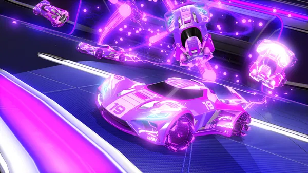 A Rocket League car design from 46U5H4CK3R